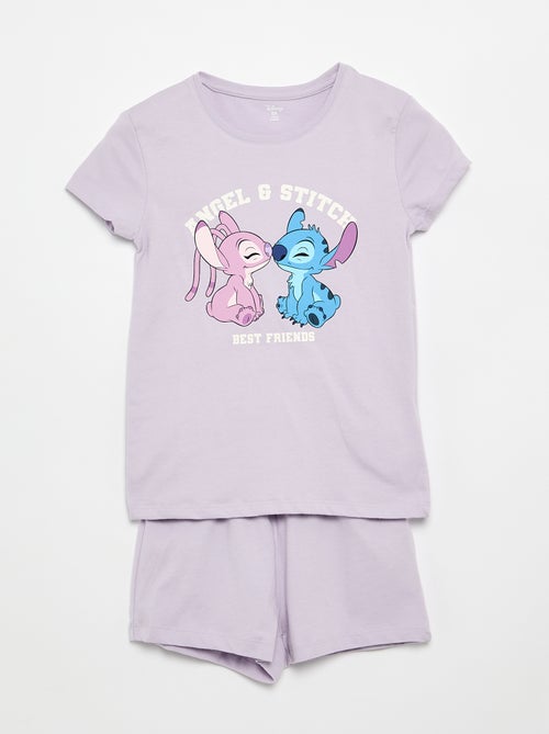 Pijama curto 'Stitch' - 2 peças - Kiabi