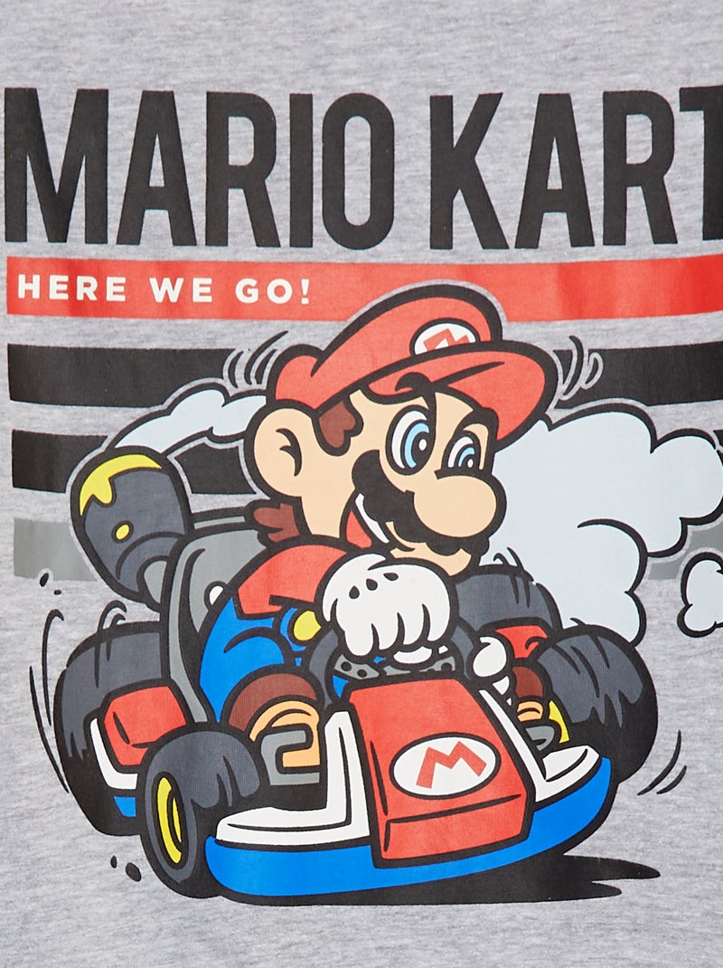 Pijama curto 'Super Mario' - 2 peças CINZA - Kiabi