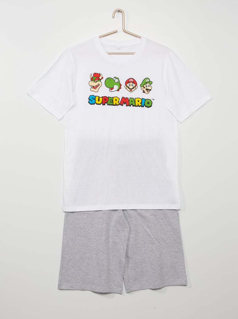Pijama curto 'Super Mário' BEGE - Kiabi