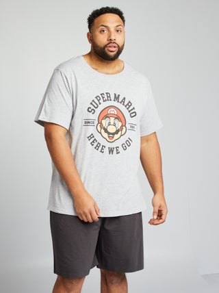 Pijama curto 'Super Mario' 'Nintendo'