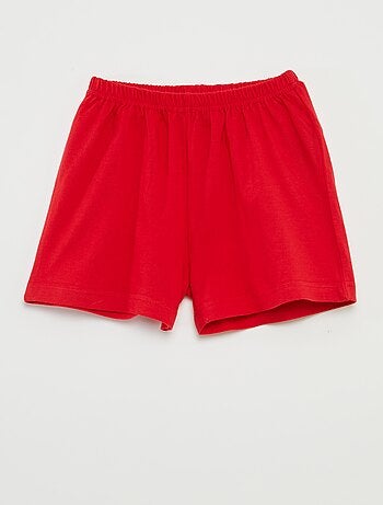 Pijama curto t-shirt + calções 'Dia da Mãe' - 2 peças