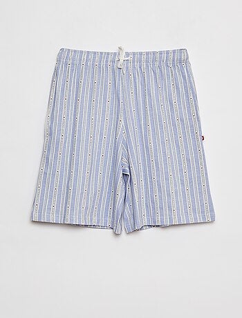 Pijama curto t-shirt + calções em jersey - 2 peças