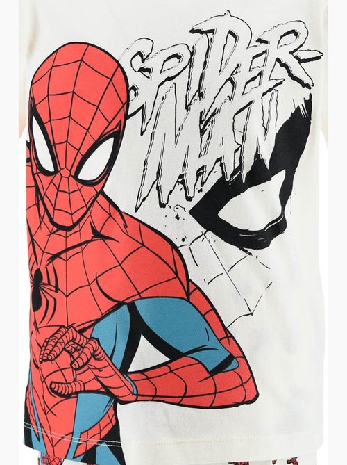 Pijama curto t-shirt + calções spiderman menino | licença oficial - Kiabi Pijama curto t-shirt + calções spiderman menino | licença oficial - Kiabi