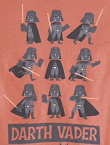 Pijama curto t-shirt + calções 'Star Wars' - 2 peças