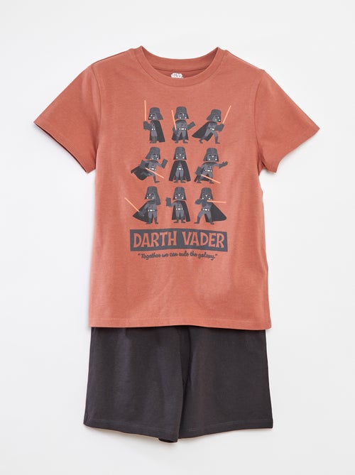 Pijama curto t-shirt + calções 'Star Wars'  - 2 peças - Kiabi