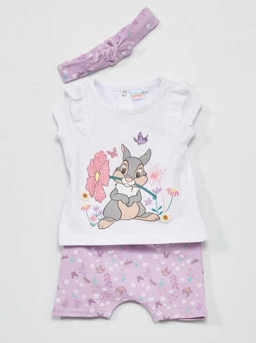 Pijama curto 'Tambor' 'Disney' - 2 peças - Kiabi