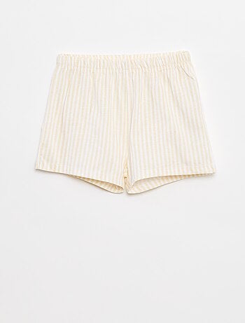 Pijama curto top + calções 'Disney' - 2 peças