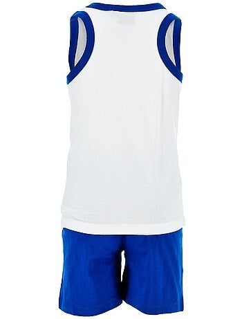 Pijama curto top de alças + calções cars menino | licença oficial