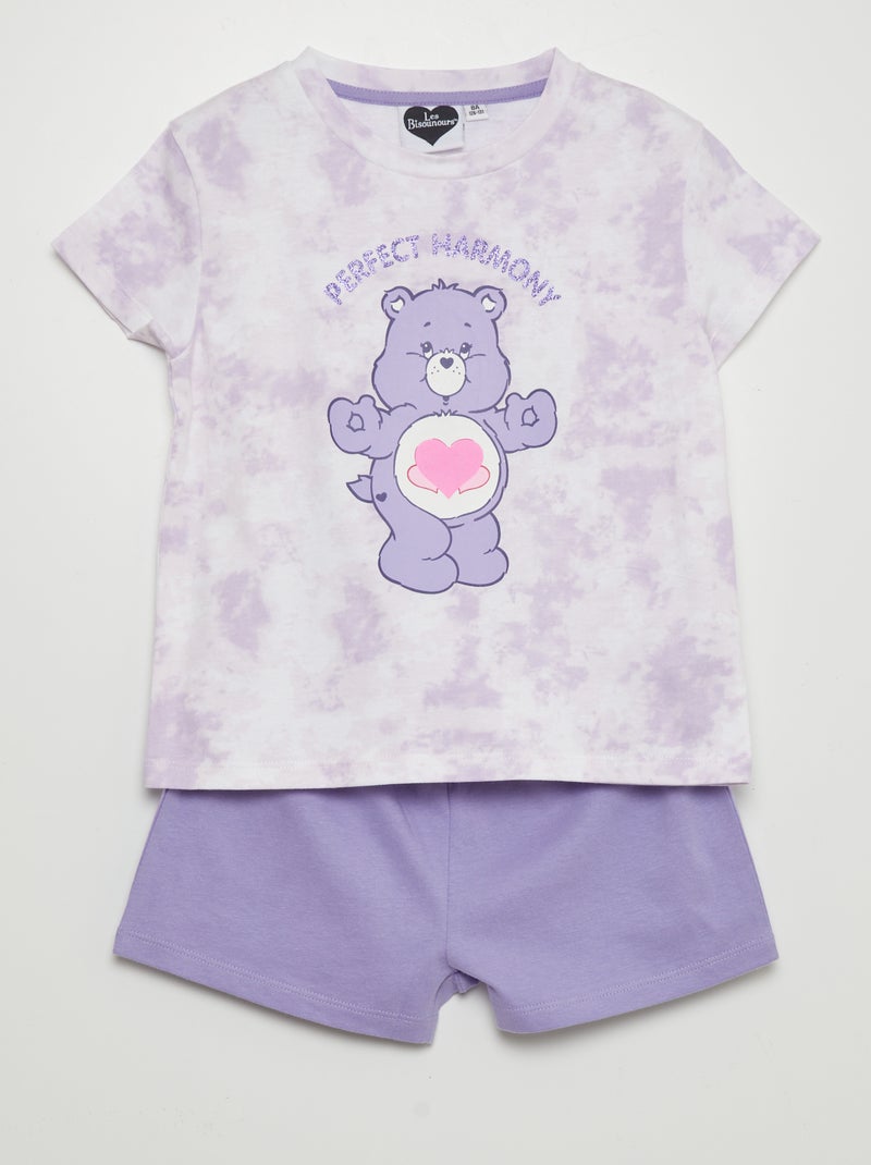 Pijama curto 'Ursinhos Carinhosos' ROSA - Kiabi