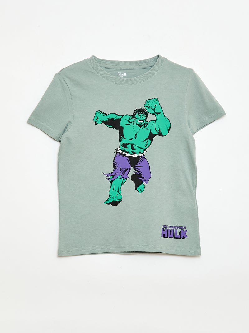 Pijama Curto Verde - Kiabi