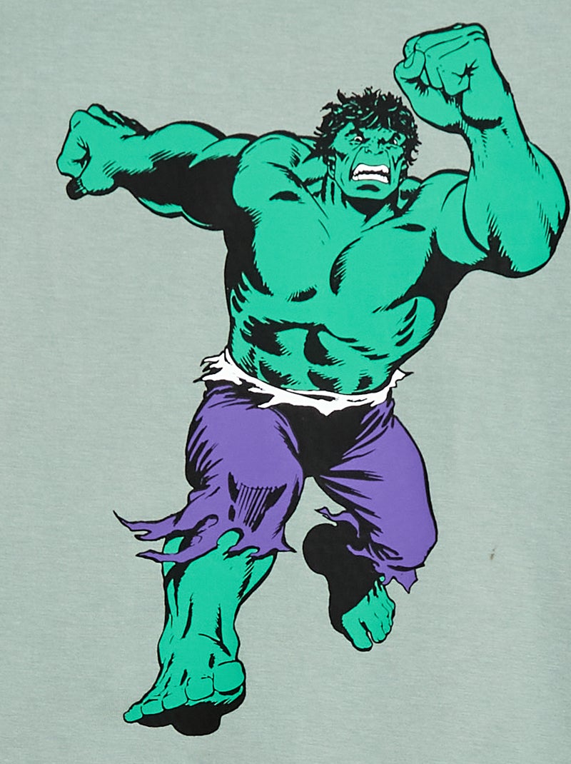 Pijama Curto Verde - Kiabi