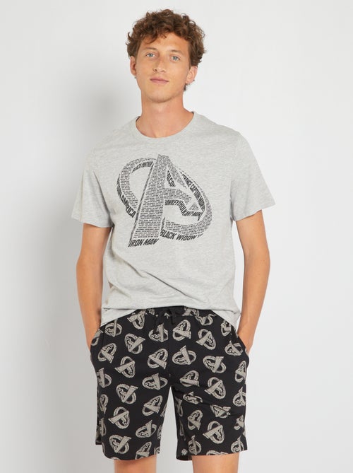 Pijama curto 'Vingadores' - 2 peças - Kiabi