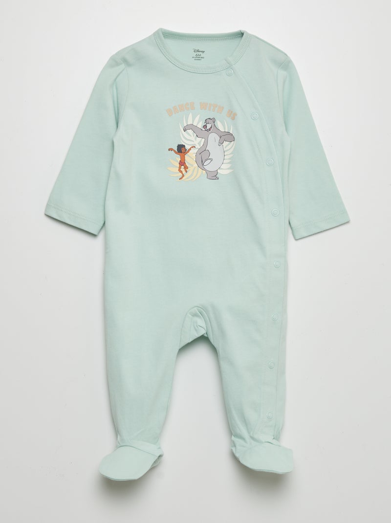 Pijama de 1 peça com estampado 'Mowgli' VERDE - Kiabi