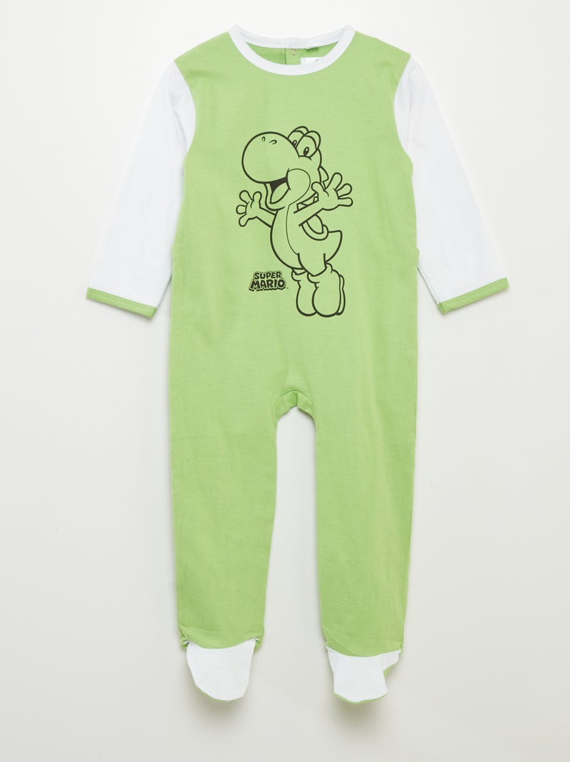 Pijama de 1 peça 'Yoshi' VERDE - Kiabi