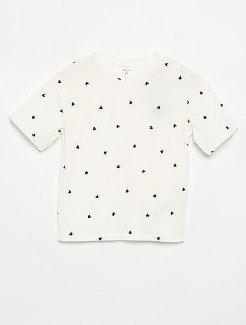 Pijama de 2 peças - calções + T-shirt