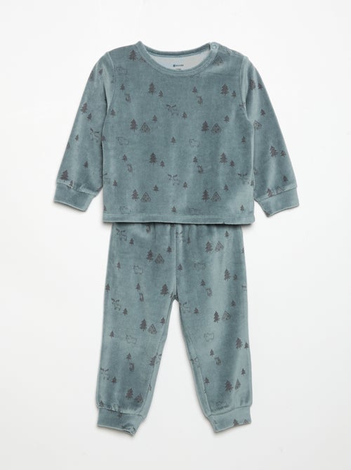 Pijama de 2 peças - Camisola + calças - Kiabi Pijama de 2 peças - Camisola + calças - Kiabi