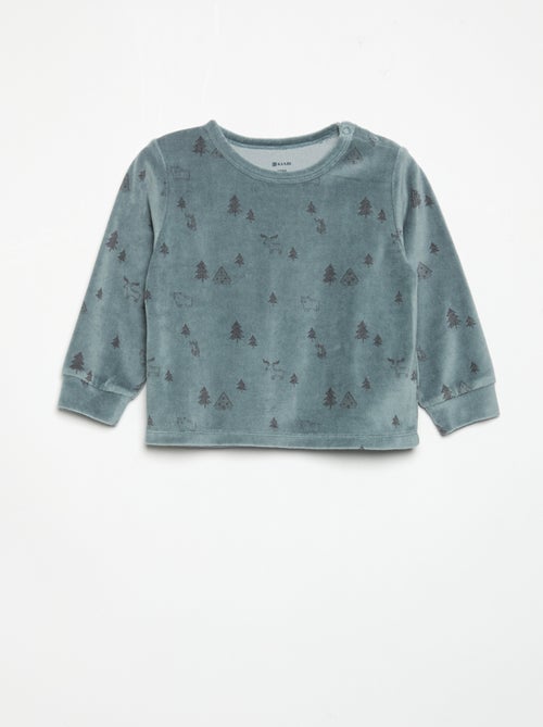 Pijama de 2 peças - Camisola + calças - Kiabi Pijama de 2 peças - Camisola + calças - Kiabi