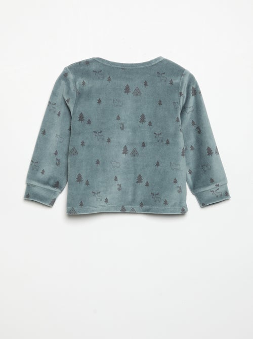 Pijama de 2 peças - Camisola + calças - Kiabi Pijama de 2 peças - Camisola + calças - Kiabi