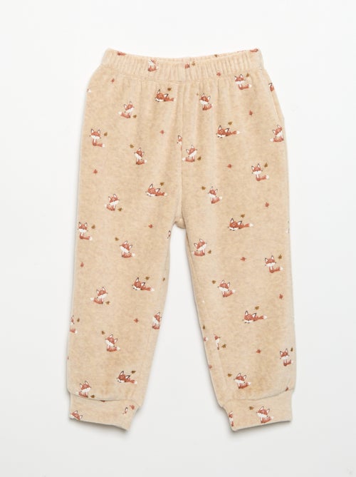 Pijama de 2 peças - Camisola + calças - Kiabi