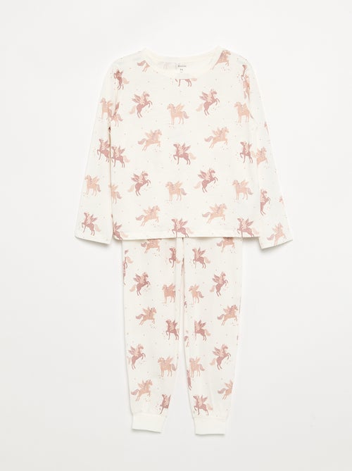 Pijama de 2 peças - Pack de 2 - Kiabi