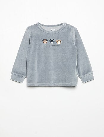 Pijama de 2 peças - Sweatshirt + calças