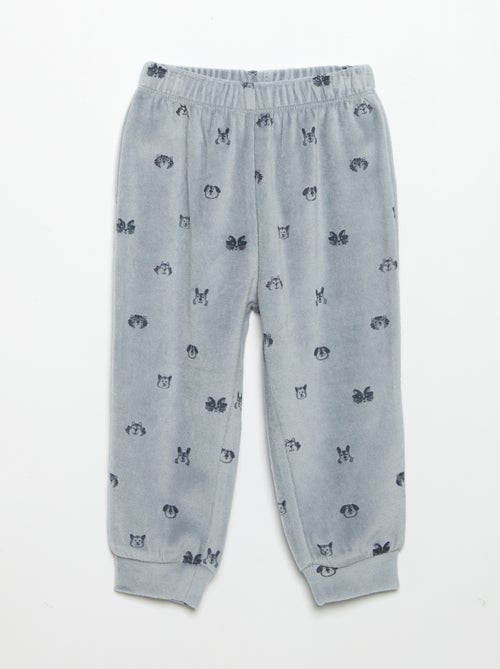 Pijama de 2 peças - Sweatshirt + calças - Kiabi Pijama de 2 peças - Sweatshirt + calças - Kiabi
