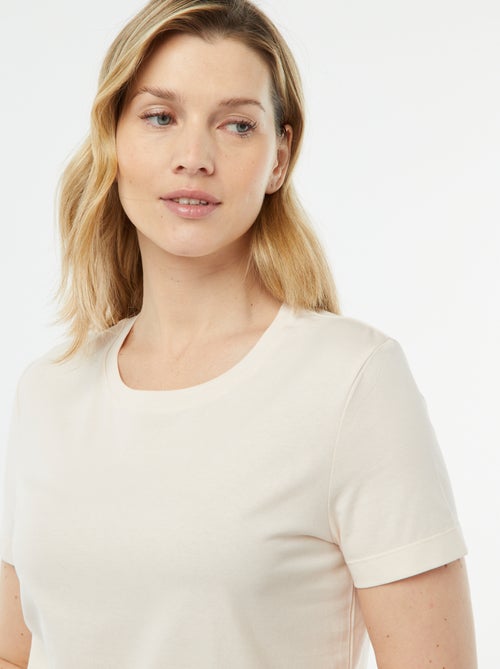 Pijama de 2 peças - t-shirt + calças estampado - Kiabi