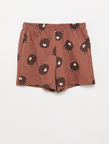 Pijama de 2 peças - T-shirt + calções