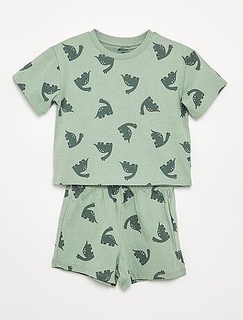 Pijama de 2 peças - T-shirt + calções