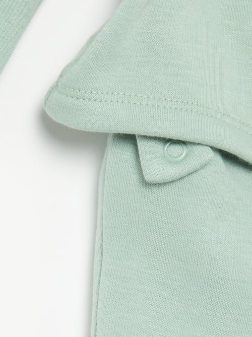 Pijama de 2 peças com aspeto aveludado - Kiabi