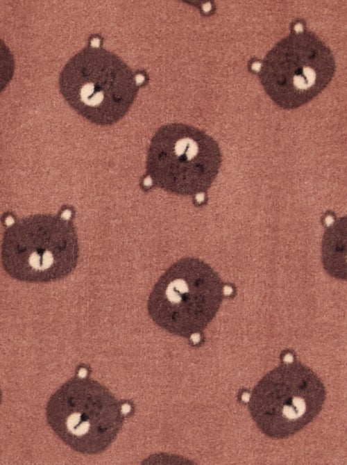 Pijama de 2 peças de polar - Kiabi Pijama de 2 peças de polar - Kiabi
