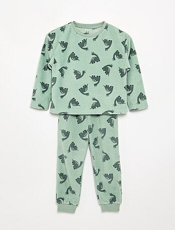 Pijama de 2 peças de polar