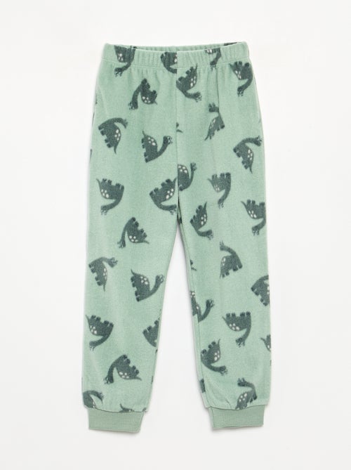 Pijama de 2 peças de polar - Kiabi Pijama de 2 peças de polar - Kiabi