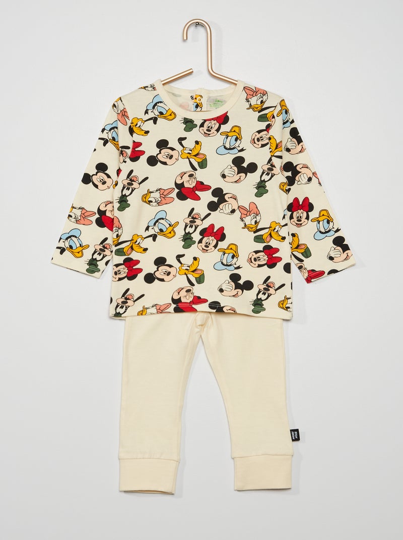 Pijama de 2 peças 'Disney' BRANCO - Kiabi