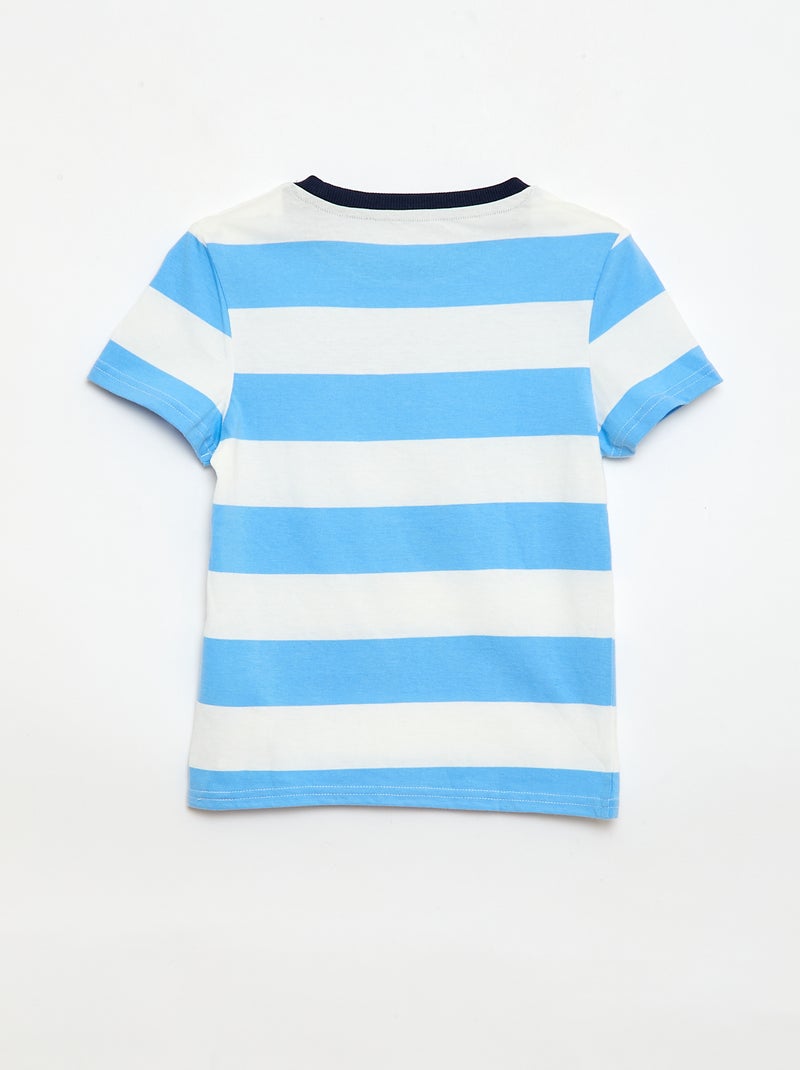 Pijama de 2 peças 'Disney' calções + T-shirt Azul - Kiabi