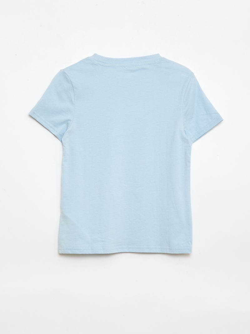 Pijama de 2 peças 'Disney' calções + T-shirt Azul - Kiabi