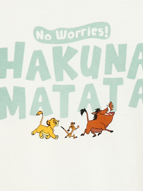 Pijama de 2 peças 'Disney' calções + T-shirt - Kiabi