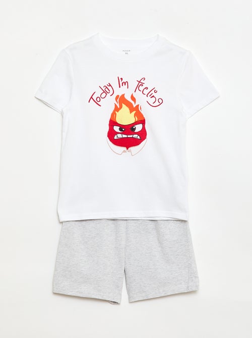 Pijama de 2 peças 'Disney' calções + T-shirt - Kiabi