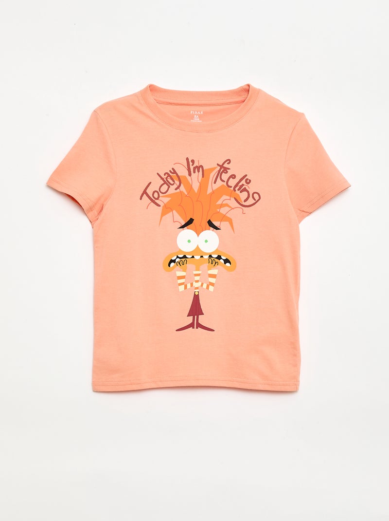Pijama de 2 peças 'Disney' calções + T-shirt Laranja - Kiabi