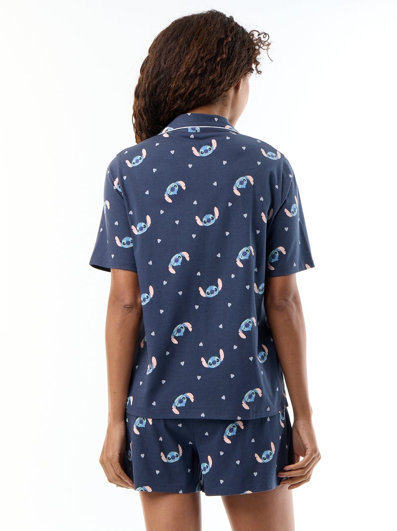 Pijama de 2 peças 'Disney' em algodão estampado Azul - Kiabi