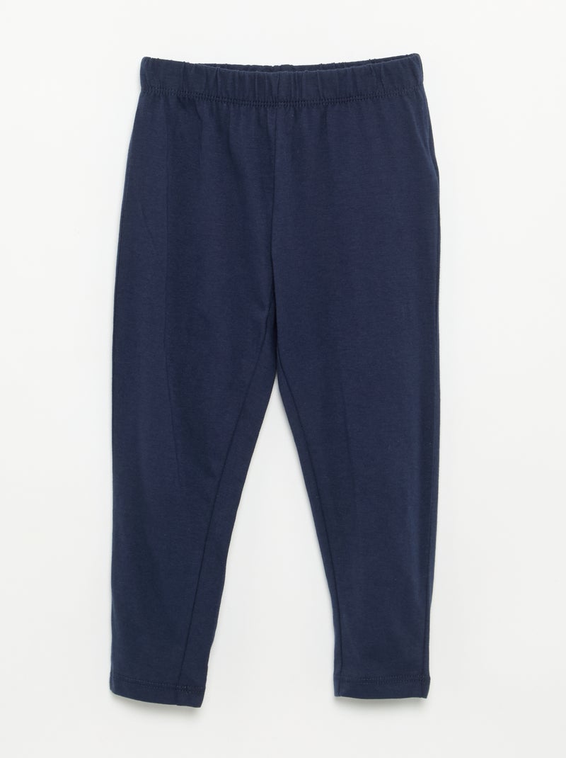 Pijama de 2 peças em jersey Azul - Kiabi