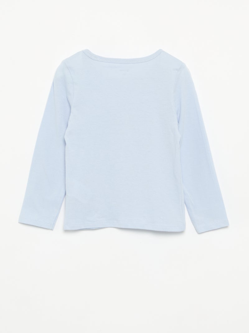 Pijama de 2 peças em jersey Azul - Kiabi