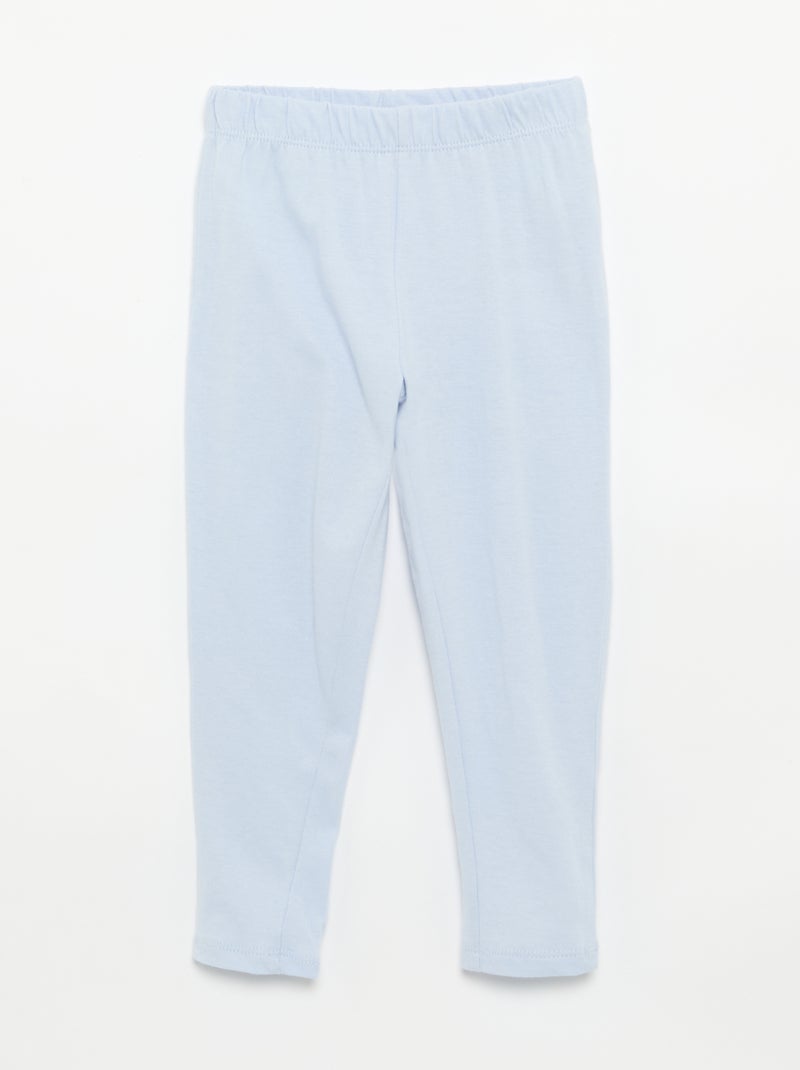 Pijama de 2 peças em jersey Azul - Kiabi