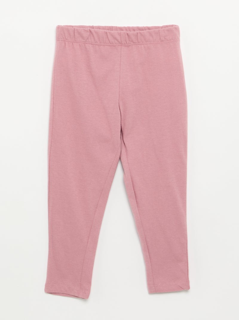 Pijama de 2 peças em jersey Bege - Kiabi