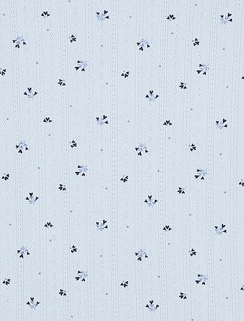 Pijama de 2 peças em malha pointelle