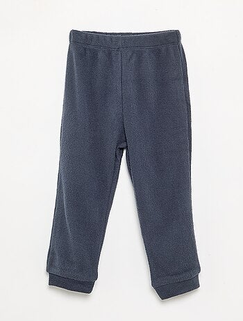 Pijama de 2 peças em malha waffle - Camisola + calças