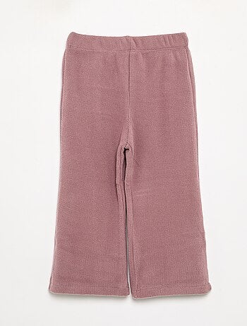 Pijama de 2 peças em malha waffle - Camisola + calças