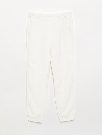 Pijama de 2 peças em polar coral - Camisola + calças