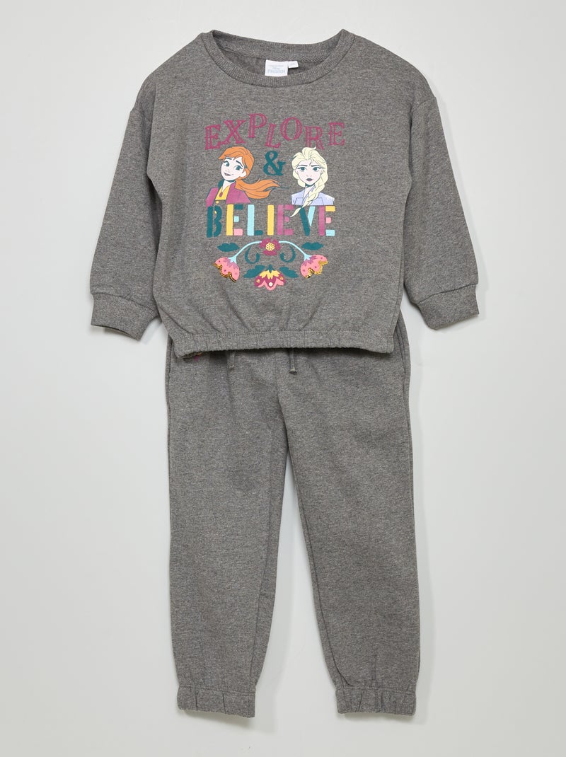 Pijama de 2 peças 'Frozen' da 'Disney' Cinza - Kiabi