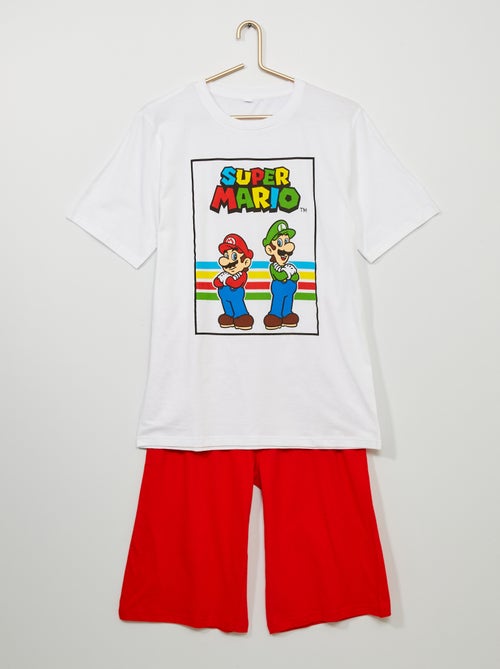 Pijama de 2 peças 'Mário' 'Nintendo' - Kiabi